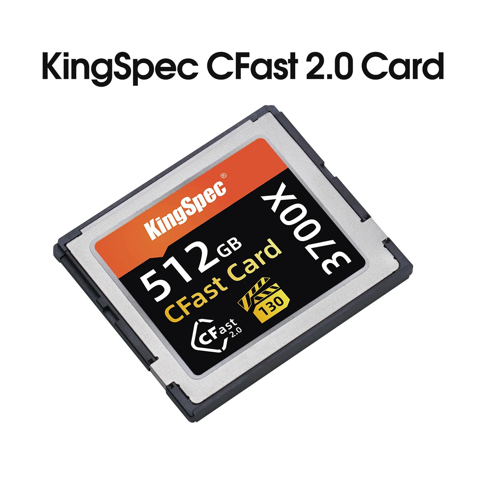 KingSpec  IPC ޸ ī, Cfast2.0, 256GB, 512GB, 1TB, CFast SSD, SATA II, 6 Gb/s, Ǯ HD 4K 